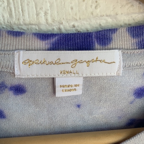 Spiritual Gangster Aloha Vibes Paint Splatter Tie Dye Pullover Sweatshirt sz XS - Picture 3 of 5